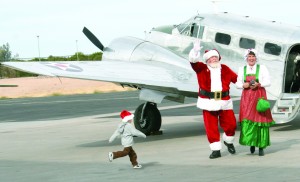 Santa fly-in