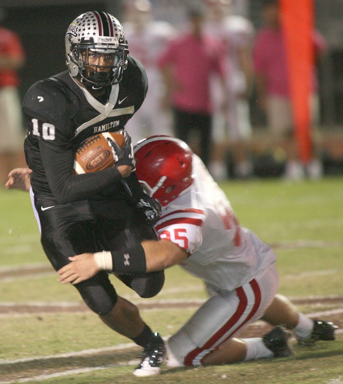 High school football week 9. 
