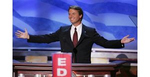 Edwards talks tough at Democratic convention 