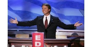 Edwards talks tough at Democratic convention 