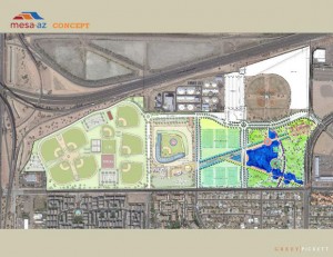 Cubs Mesa site plan