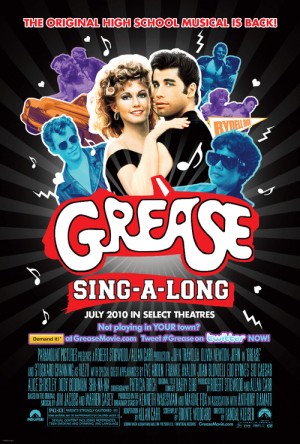 Grease Sing-a-long poster