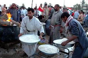 Rally marks anniversary of Baghdad's fall 