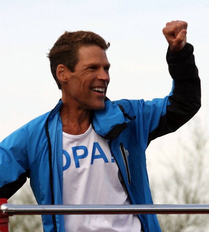 Ultra Runner Dean Karnazes in Mesa.
