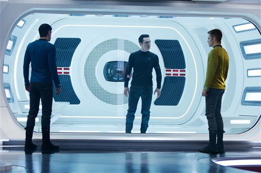 Zachary Quinto Benedict Cumberbatch Chris Pine