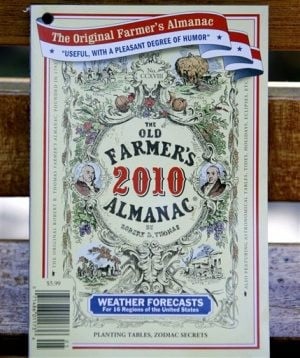'Old Farmer's Almanac' spots cold in Web age 