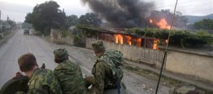 SLIDESHOW: Russian troops invade Georgia 