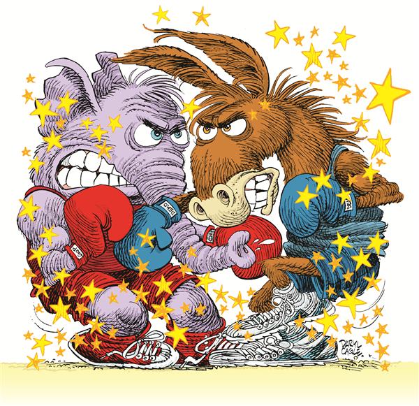 Republicans versus Democrats