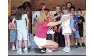 Kids learn lessons in recycling at Clothing Exchange 
