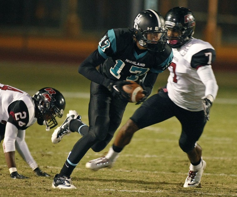Red Mountain at Highland Football