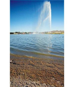 Algae befouls Fountain Hills lake 