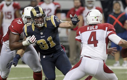 Bobby Massie, Chris Long, Kevin Kolb