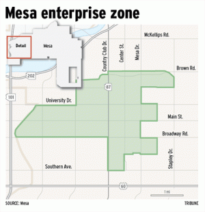Enterprise zone renewed for west Mesa 