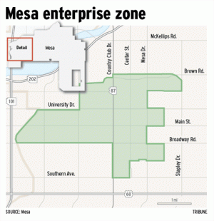 Enterprise zone renewed for west Mesa 