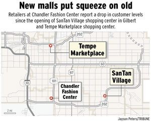 New arrivals hurting Chandler Fashion Center 