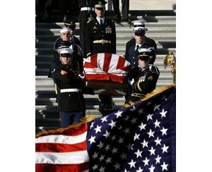 Ford state funeral moves to Michigan 