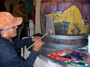 Painted Barrels