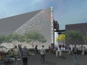 Rendering of MCC Performing Arts Center