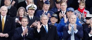 Bush honors veterans at aircraft carrier Intrepid 