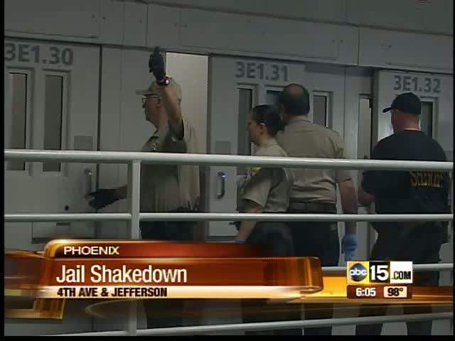 4th Avenue Jail shakedown