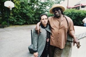 Nils Lofgren and Clarence Clemons
