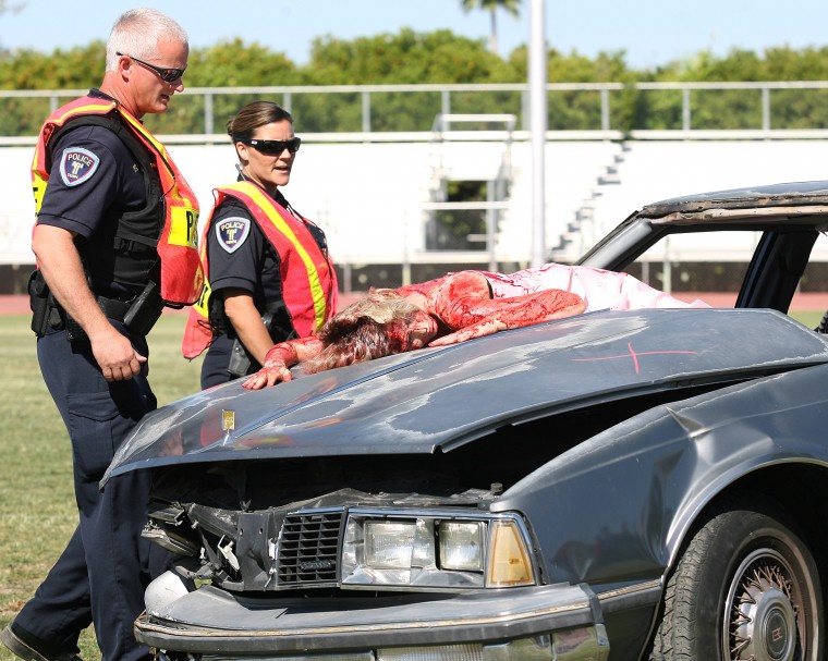 Mock D.U.I. Accident Assembly 