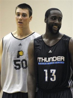 Harden, Hansbrough steal summer spotlight 