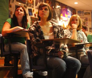 E.V. residents watch moment in history 