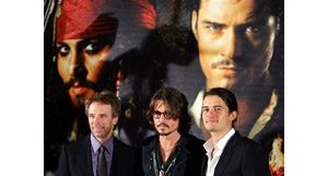 Depp's 'Pirates' scores record $132M debut 