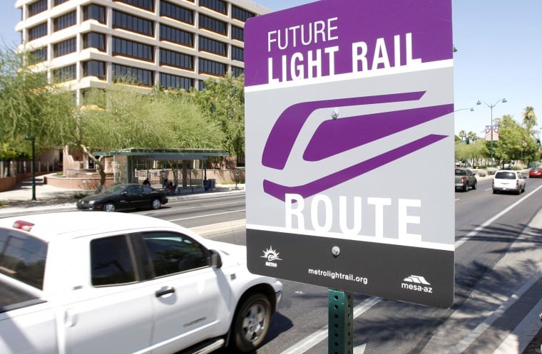 Light Rail Route