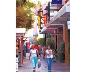 Indoor malls are out? 