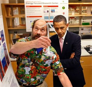 Logical comparison: Obama and Mr. Spock? 