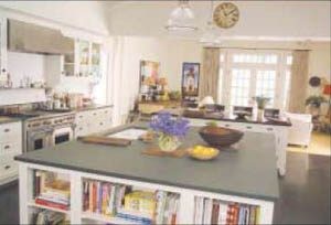 A glam kitchen from Hollywood is a hit off screen 