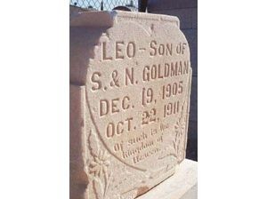 Headstone naming Mo. boy sits in Gold Canyon 