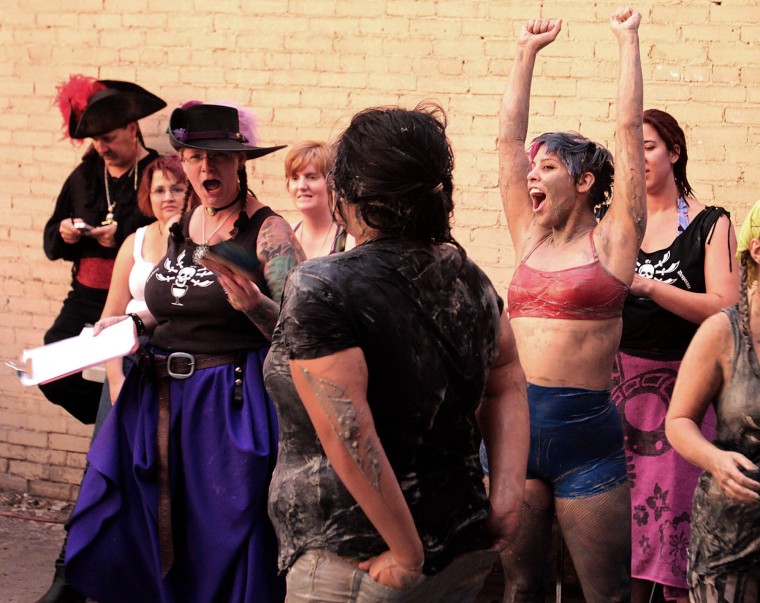 Pirate Mud Wrestling