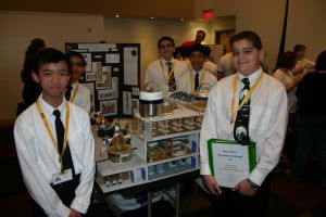 Accelerated Middle School at Basha High Aerospace Challenge team