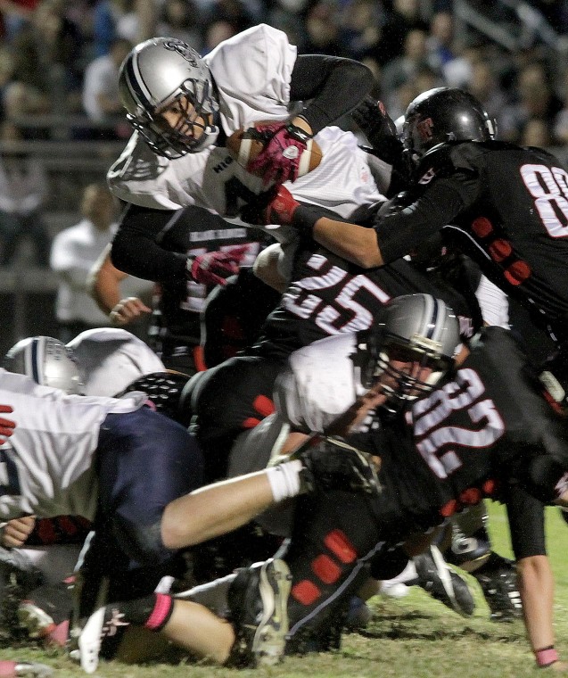 High school football week 9. 