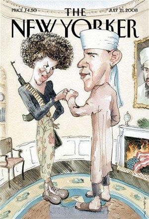 Obama camp: Satirical magazine cover 'tasteless' 