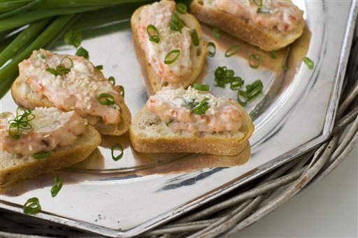 Food-Healthy-Shrimp Toasts