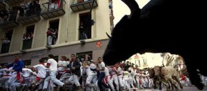 SLIDESHOW: Running of the bulls in Pamplona, Spain 