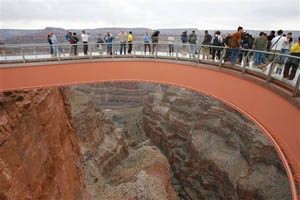 Grand Canyon Skywalk opens for tourists