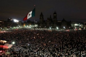 Tens of thousands of Mexicans protest crime wave 