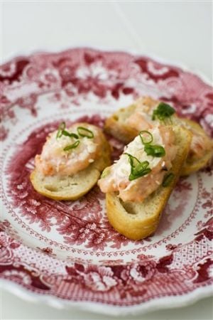 Food-Healthy-Shrimp Toasts