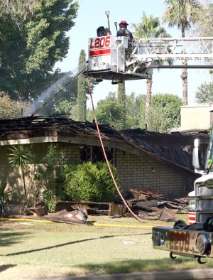 Mesa house fire