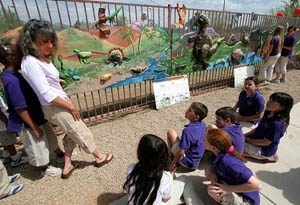 Lessons come alive in school mural 