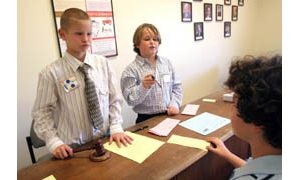 ‘Town’ puts children in charge 