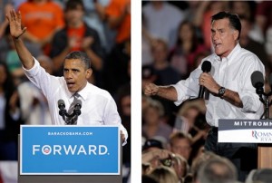 Barack Obama, Mitt Romney