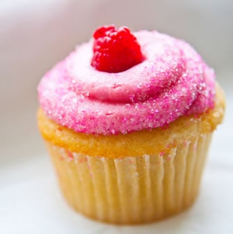 Pink cupcake
