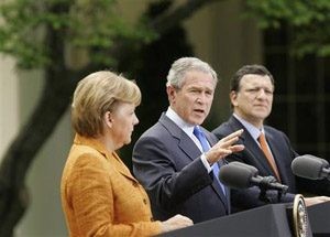 Bush will work with Democrats on Iraq 