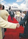 Tigers receive warm welcome 